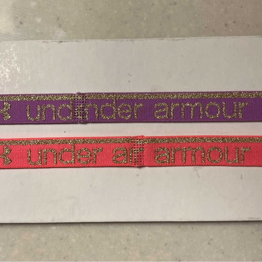 Under Armour headbands.